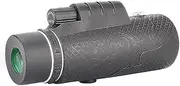Monocular, Low Light Level Nightwith Phone Mount & Tripod, Waterproof High Power ng Scope for Bird Watching Hiking Conce