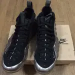 @SIX@限量NIKE AIR FOAMPOSITE ONE 銀黑 太空鞋 果凍底 黃金尺寸：9號《全新台灣公司貨》