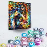 Leonid Afremov a Michael Jackson Paint By Numbers Full Kit Painting On Canvas