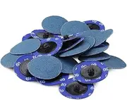 BHA Zirconia Quick Change Sanding Discs, 2", 60 Grit - 25 Pack
