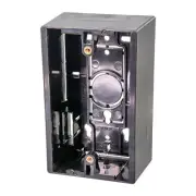 BEA 10BOX24SGSM Single Gang Surface Mount Box Magic Switch Push Plates