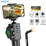 3.9MM/6MM/8.5MM WIFI Endoscope Car 180°Steering Inspection Cam iPhone Android PC