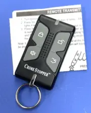 NEW Crimestopper Remote Fob Keyless TUCTA32TA33 Clicker Transmitter Fob