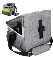 Dog Cycle Basket - Dog Cycle Carrier, Small Dog Carrier, Portable Travel Dog Carrying Bag, Breathable Dog Carrier, Soft Sided Dog Cycle Attachment, Pet Supplies for Travel Walking Camping