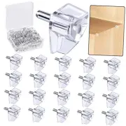 3 Millimeters or 1/8 Inch Shelf Support Peg，Support Cabinet Shelf Pins，Clear