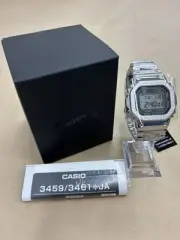 CASIO G-SHOCK FULL METAL GMW-B5000D-1JF Silver Digital Square Men's Dress/Formal