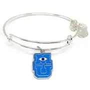 Disney Parks Alex & Ani Monsters University Blue Logo Bangle Bracelet - NEW