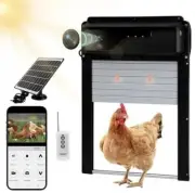 AiMQnLe HH 104050 Solar Automatic Chicken Coop Door