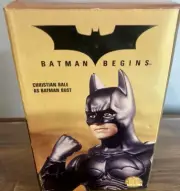 Batman Begins Christian Bale As Batman Porcelain Bust New open box DC