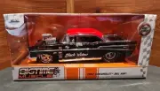 NEW 2024 JADA® BIG TIME MUSCLE 1957 "BLACK WIDOW" CHEVY BEL AIR 1:24 DIE-CAST