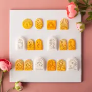 Pottery Polymer Clay Cutter Flower Leaf Earring Pendant Mold DIY Jewelry Making