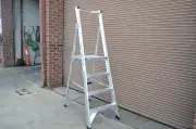 Platform Aluminium Ladder 1.2M 4 feet ft foot Australian standard approved