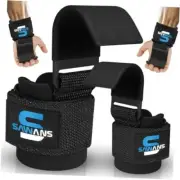 Weight Lifting Hooks Heavy Duty Weight Lifting Straps Hand Grip Support Pull