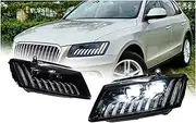 Car Lights Compatible for Q5 Q5L LED Headlight 2008-2018 Head Lamp Drl Projector Lens Automotive
