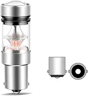 Pexorin 2pcs LED Reverse Light Lamp P21W BA15S, for Renault, Laguna 1 2 3 Kangoo Avantime Alaskan Grand Scenic Master Modus Sandero Luggage Compartment Footwell Light(2PCS BA15S RED)