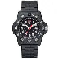 在飛比找Yahoo奇摩購物中心優惠-LUMINOX NAVY SEAL 3500海豹2代碳纖維鏈