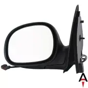 Mirror For 2000-2004 Ford F150 Left Side Power Non Heated Foldaway Smooth Black (for: Ford)