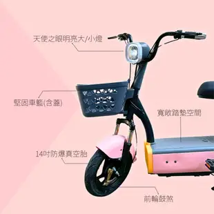 【98GO電動自行車】電動腳踏車 電動自行車 電輔車 親子電動車 ebike 代步車 小型電動車 電動二輪車 錡明電動車