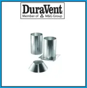 DURAVENT 4" x 6 5/8" DirectVent Pro Attic Insulation Shield #46DVA-IS