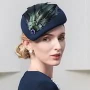 Fashion Retro Wool / Artificial feather Hats with Feather / Trim 1PC Party / Evening / Holiday Headpiece
