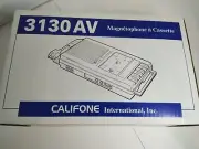 Vintage Califone 3130AV Portable Classroom Cassette Player Recorder