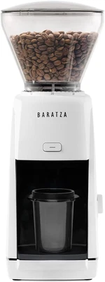 Encore ESP Electric Burr Coffee Grinder - Sleek White Design