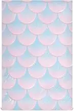 Amooorous Blue and Pink Dreamy Scales decorative hand towels for kitchen decorative kitchen absorbent (prop2) theme colored new homoallas de microfibra para limpieza 28x18in set of 6