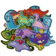 Dinosaurs Iron on Dinosaurs Patches DIY Sew Applique Repair Patch For Clothing