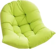 ＫＬＫＣＭＳ Hanging Egg Chair Cushion Pad Comfortable Chair Seat Cushion Thicken for Porch Garden, Green