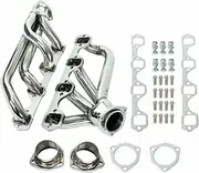 Shuogoufeng Store Stainless Steel Headers Exhaust Manifold Compatible With Ford 1964-1977 260 289 302 Compatible With Shorty
