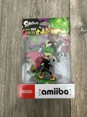 Nintendo Amiibo Splatoon Inkling Boy Green Brand NIB