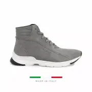 Sparco Monza-Lesmo Grey Shoes Sneakers in Suede