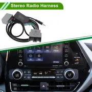 Stereo Radio Harness Bluetooth AUX Adapter Music Cable for VOLVO C30 C70 Car