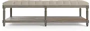 [BROSA] Petite Fleur Ottoman (French Beige) - BRPFOTTOFBA