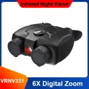 VRNV331 Naked Eye 3D VR Binocular Night Vision+Battery 6X Digital Zoom 700-1000m
