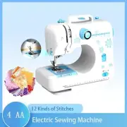 1set Portable Sewing Machine for Beginners Mini Electric Household Crafting Mend