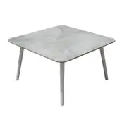 FurnitureOkay Bayview Ceramic Outdoor Coffee Table - White