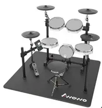 在飛比找Yahoo!奇摩拍賣優惠-Awowo JUN-1 電子鼓 最新款全網面鼓組