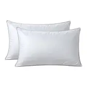 Accessorize Bedroom Collection Deluxe Hotel 2 Pack Firm Pillow