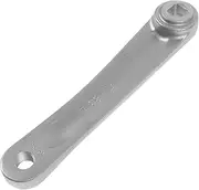 Yardwe Bike Part Replacement Strong Aluminum Left Crank Arm Easy Install Remove