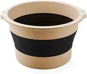 Foldable Foot Soaking Tub Portable Collapsible Basket Multi-Purpose Plastic Bucket Foot Washing Basin Home Household Beauty Spa for Stress Relief Home Travel Use