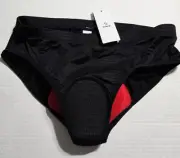 Baleaf Women's Cycling Padded Bike Shorts Briefs Chamois Black Size L