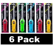 6 x Refillable Reach Lighter Gas Burner Outdoors Lighter BBQ Brand New