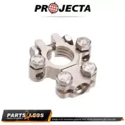 Projecta Satin Forged Brass Saddle W/ Dual Auxiliary Battery Terminal Negative