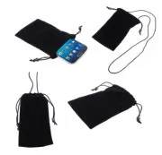 for Pantech Caper TXT8035 Case Cover with Chain and Loop Closure Soft Cloth F...