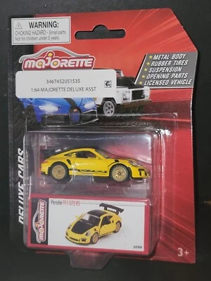 MAJORETTE 2023 DELUXE CARS PORSCHE 911 GT3 RS