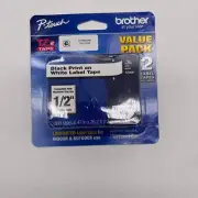 New Brother P-Touch Label Tape TZe-231 2PK