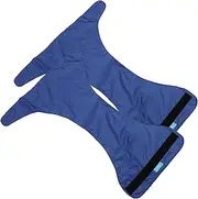 FOYTOKI 2Pcs Reusable Adult Diapers Leakproof Comfortable Cloth Nappies for Incontinence Unisex Design Breathable Padding for Elderly Care and Patients Blue