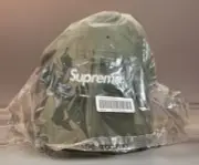 SUPREME GLOSS RIPSTOP CAMP CAP OLIVE FW23 WEEK 3 100% AUTHENTIC BRAND NEW