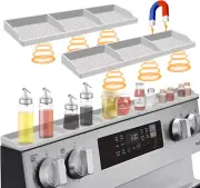 Stove Top for Silicone Shelf,30 Inch Magnetic Shelf over the Stove Spice Rack Of